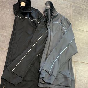 2 zip jackets